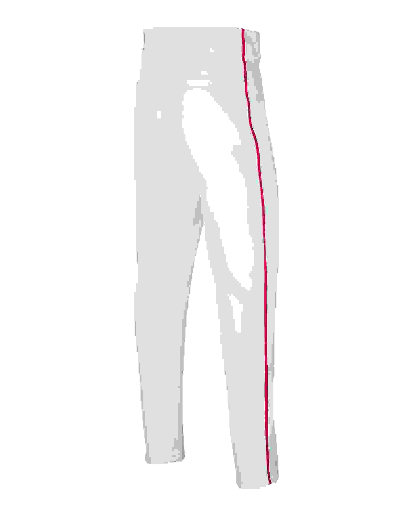 Nike Vapor Select 2 Big Kids' White/Red Piped Baseball Pants